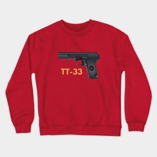 Soviet WW2 Pistol Tokarev TT-33 Crewneck Sweatshirt